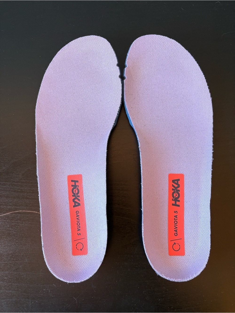 HOKA Women's Gaviota 5 Gray & Coral Running Shoes - Picture 2 of 9